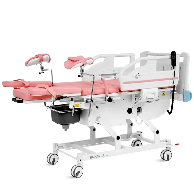 Акушерське електричне ліжко Saikang A98-4 Дніпро - фото 2