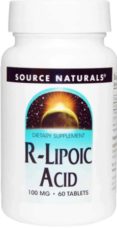 R ліпоєва кислота Source Naturals R-Lipoic Acid 100 мг 60 таб Київ