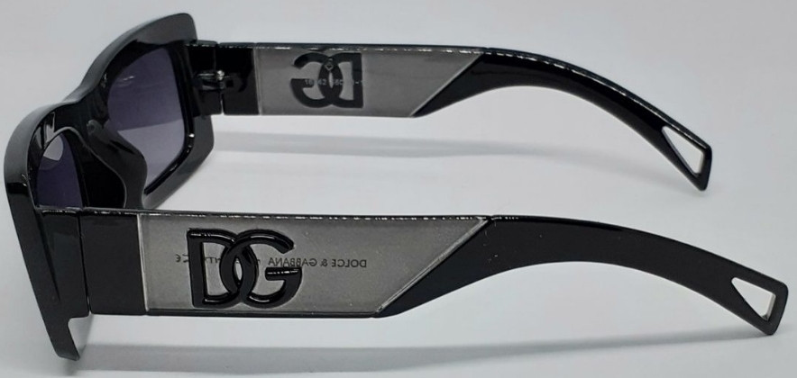 Брендові хітові жіночі окуляри чорний глянець із сірим. Київ - фото 6