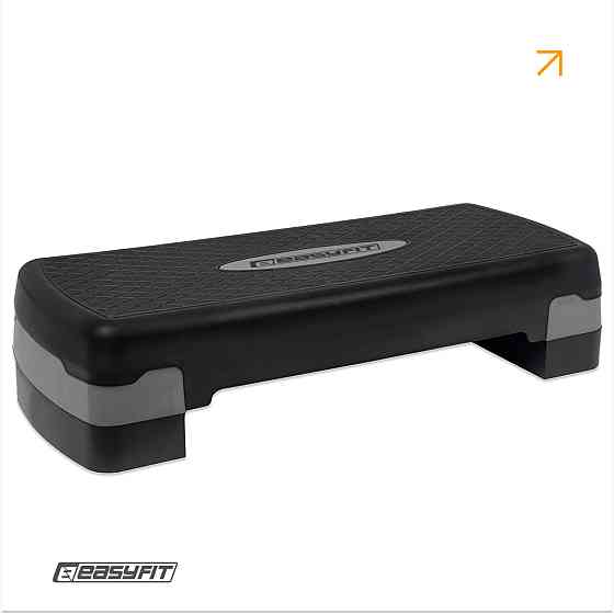 EasyFit Степ-платформа EasyFit Step-B 2-ступінчаста сіра Коломыя