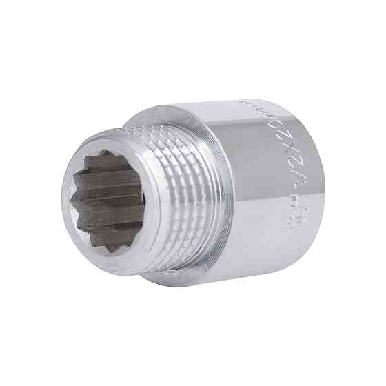 Подовжувач хромований Thermo Alliance Forte 1/2"ВН, L = 20 мм TAF1301520 Київ