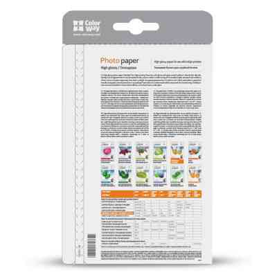 Фотобумага ColorWay 10x15 180г glossy, 100с (PG1801004R) Винница