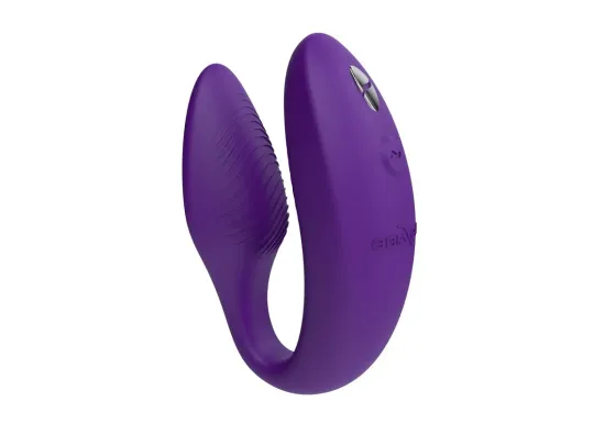 Смарт-вібратор для пар We-Vibe Sync 2 Purple, 10 віброрежимів, пульт ДК Львів