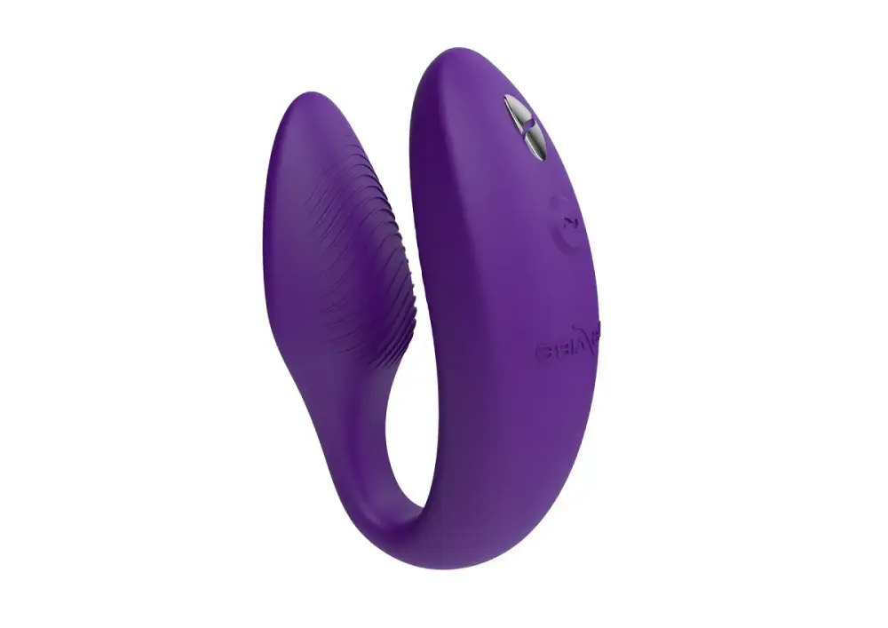 Смарт-вібратор для пар We-Vibe Sync 2 Purple, 10 віброрежимів, пульт ДК Львів - фото 5