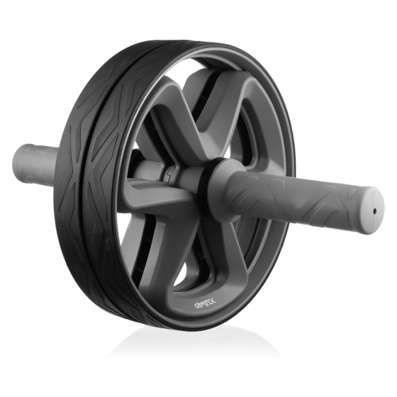 Ролик для пресу подвійний Gymtek чорний Київ