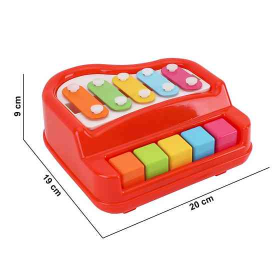 Іграшка "Ксилофон-фортепіано ТехноК", арт.8201TXK Вінниця