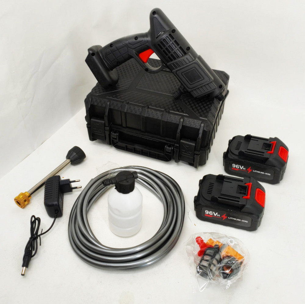 Пістолет для мийки двигуна автомобіля, Універсальна портативна автомийка, Портативні міні-мийка UI-60 Львів - фото 17