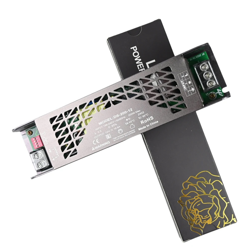 Блок живлення з плавним включенням та зміною яскравості LED стрічки 300Вт 24В IP20 (DS-300-24) Коломыя - изображение 1