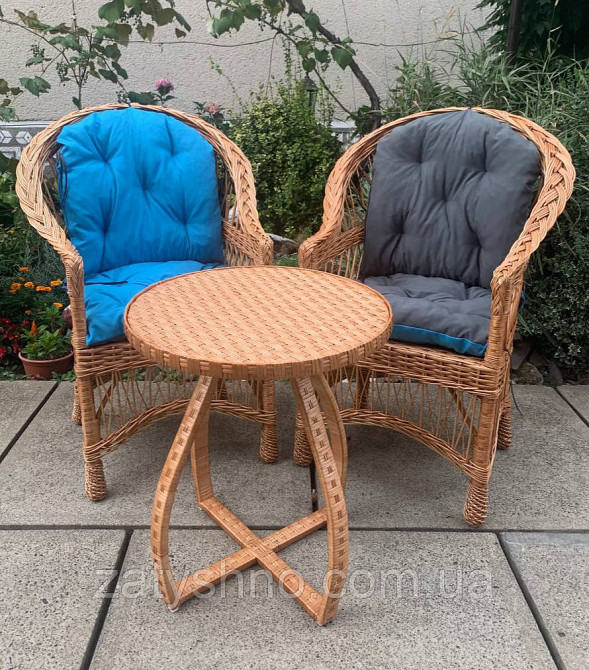 Содовый комплект плетеной мебели из лозы Киев - изображение 1