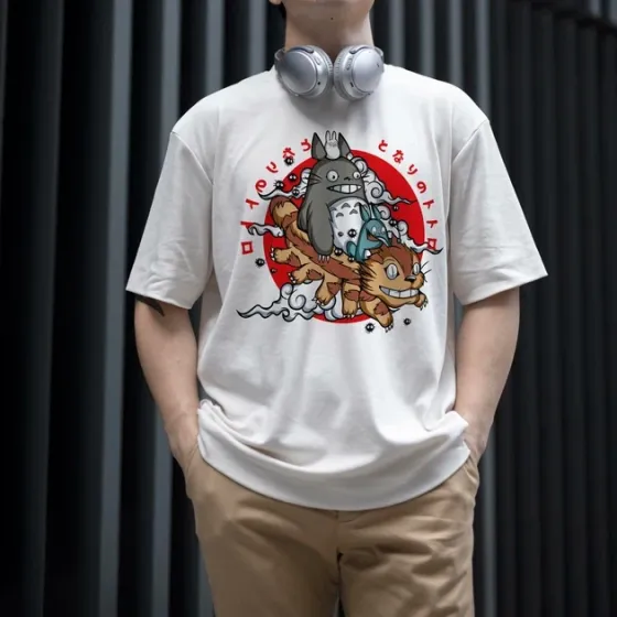 Футболка чоловіча з  принтом Тоторо 2 WE Розмір 48 Anime0981 Дніпро