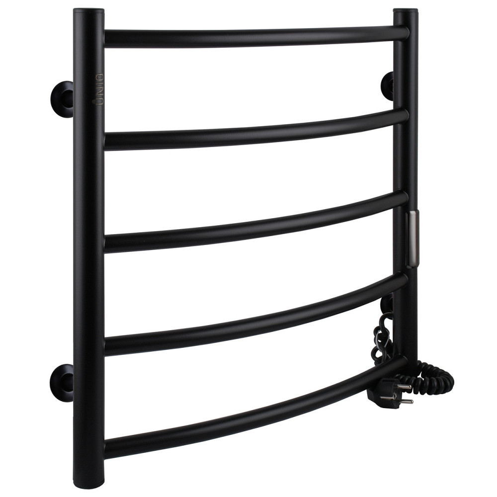 Рушникосушарка UNIO LD ЕU 500-500-5 BLK Лесенка Дуга электро черная Киев - изображение 3