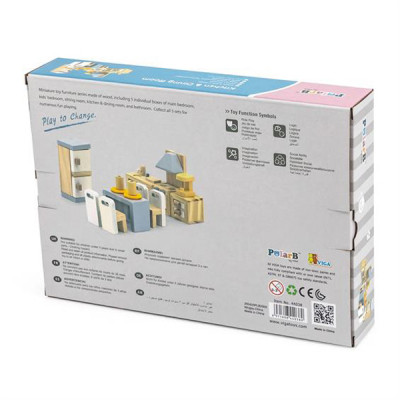 Ігровий набір Viga Toys Дерев&apos;яні меблі для ляльок PolarB Кухня і їдальня (44038) Вінниця - фото 5