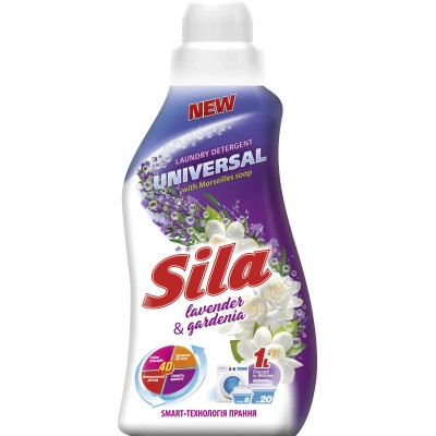 Гель для стирки Sila Universal 1 л (4820023369733) Винница - изображение 1