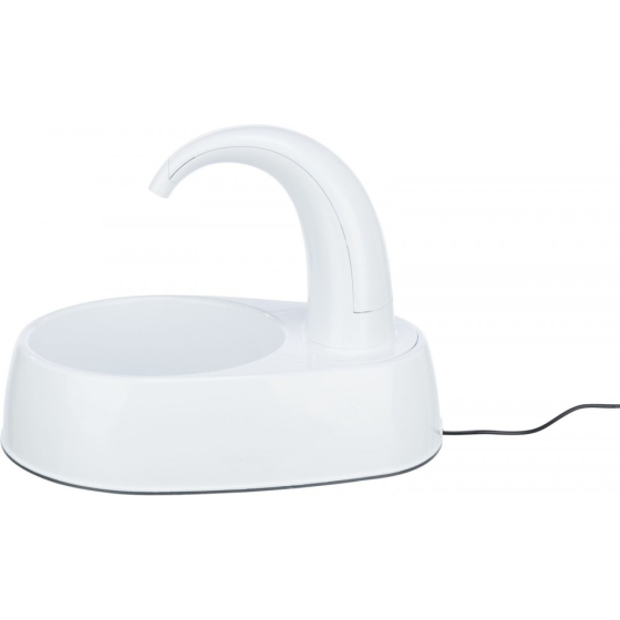 Поїлка фонтан з фільтром для собак і кішок Trixie Curved Stream (Тріксі) 2.5 л 25х24.5х35 см Запоріжжя