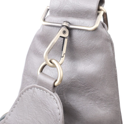 Сумка Vintage З екошкіри Сіра (22777) Вінниця - фото 7