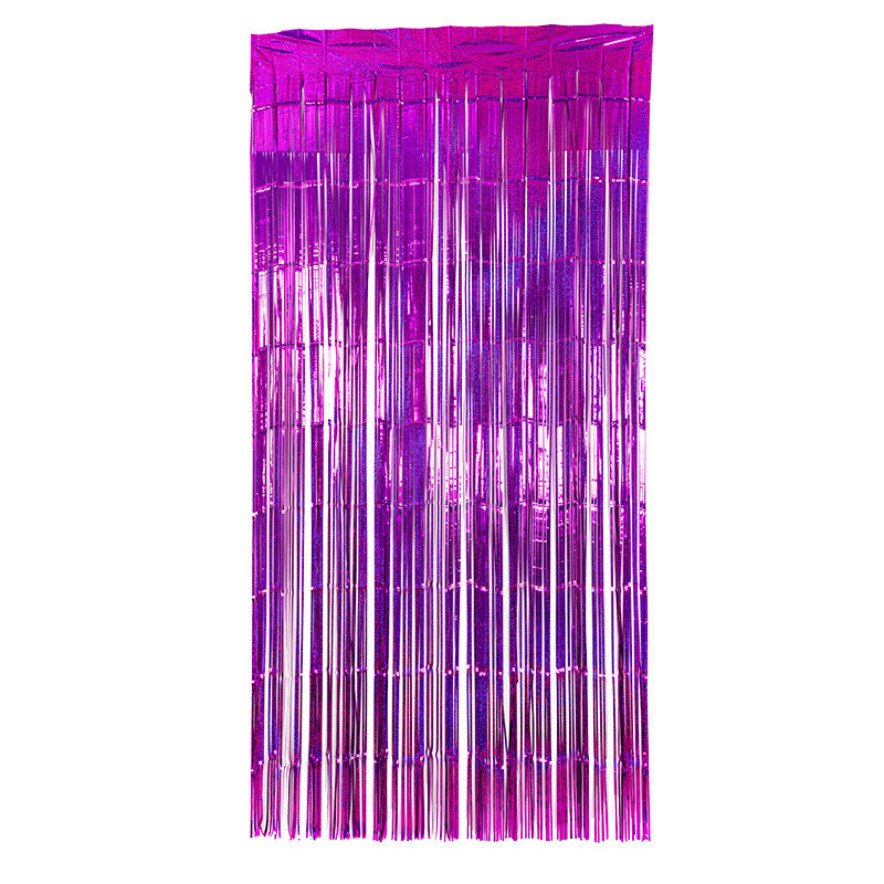 Дождик для фотозоны с голограммой 1 м на 1 м малиновый Киев - изображение 4