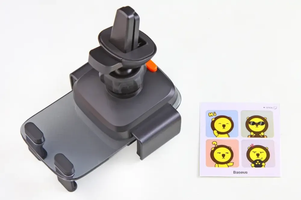 Подставка под телефон на обдув на шарнире Baseus Easy Control Clamp (стекло) Винница - изображение 2