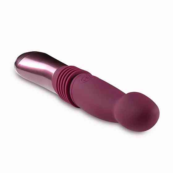 Пульсатор для точки G Blush Temptasia – Trixie Thrusting Dildo – Wine Red, 3 швидкості Sex Aura Київ