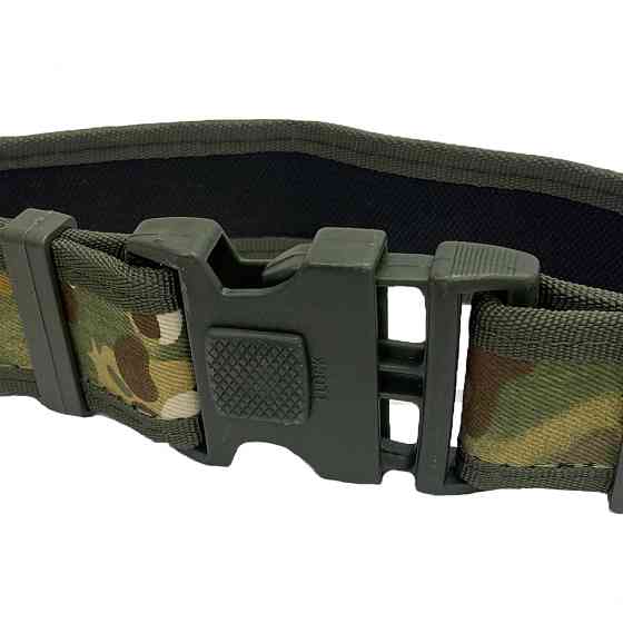 Военный мужской пояс для военных зсу цвета хаки, военный крепкий ремень зеленого цвета камуфляж Каменец-Подольский