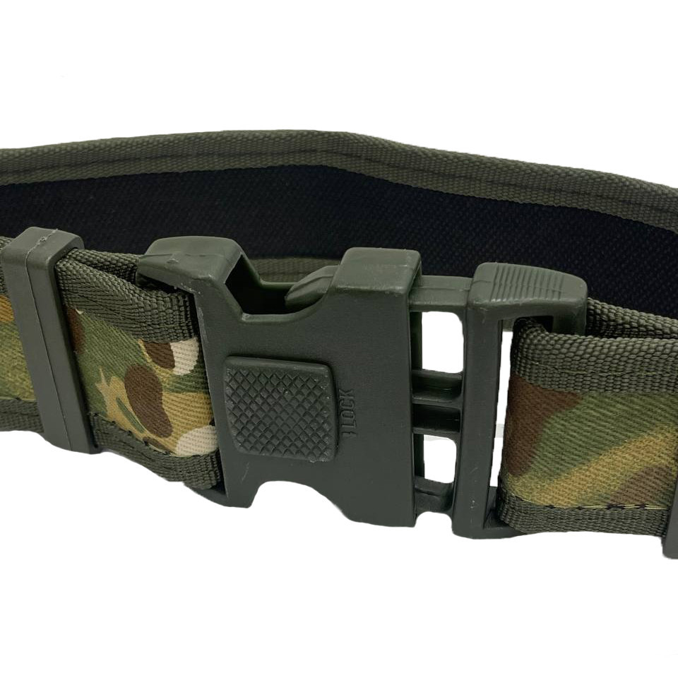 Военный мужской пояс для военных зсу цвета хаки, военный крепкий ремень зеленого цвета камуфляж Каменец-Подольский - изображение 5