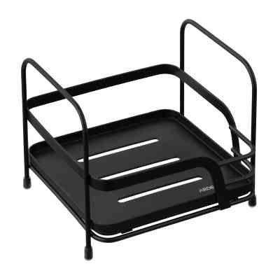 Полка в ванную Ardesto Vigor 1-ярусная Черная (ARHK4501PB) Винница