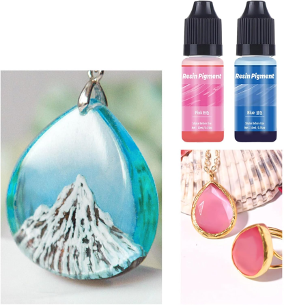 Рідкі пігменти для епоксидної смоли, набір 24 кольори, прозорі барвники Кам'янець-Подільський