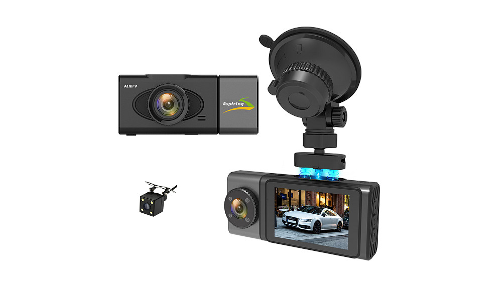 Відеореєстратор Aspiring Alibi 9 Speedcam GPS/3 Camers Вінниця - фото 3