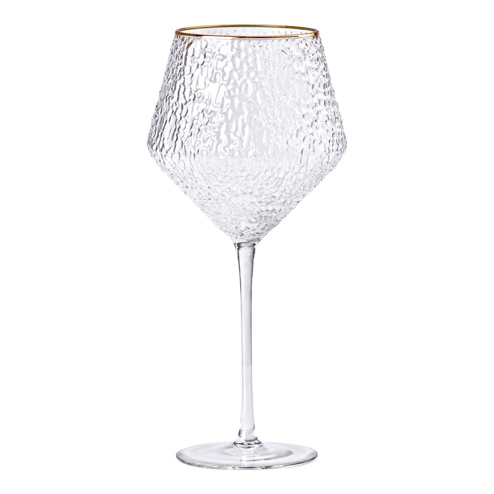 Yiwu Набір фактурних келихів, 600 мл з тонкою ніжкою, комплект з 6, для вина HP-16-3 Київ - фото 2