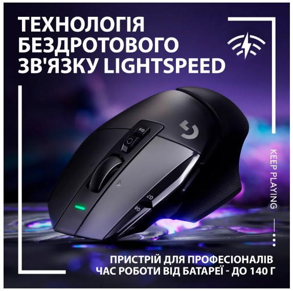 Мышь Logitech G502 X LIGHTSPEED Black (910-006180) (6823491) Киев - изображение 2