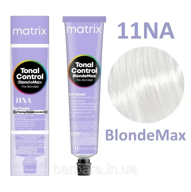 Краска для волос Matrix Tonal Control Blonde Max Pre-Bonded Gel Toner 11NA (ультра світлий блонд нейтральний попелястий) Київ - фото 1