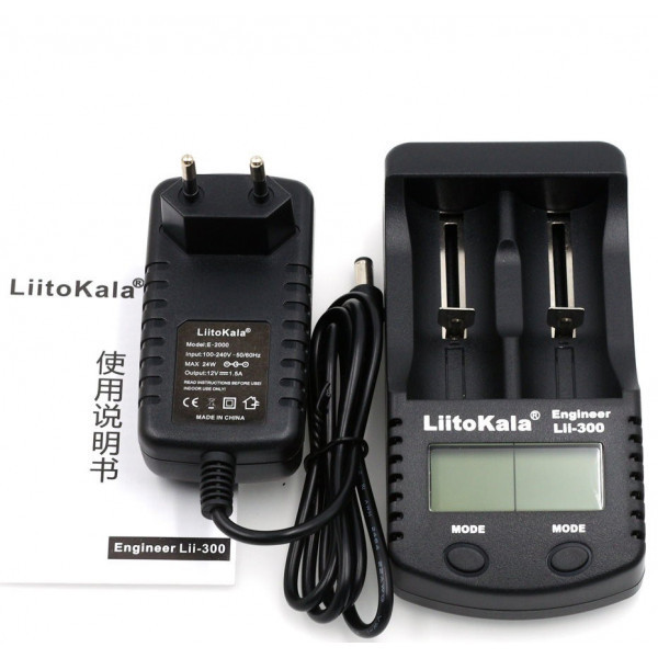 Зарядний пристрій LiitoKala Lii-300, 2x(Lion/NiMH/NiCd), Power Bank, discharge function (Lii-300) Киев - изображение 6