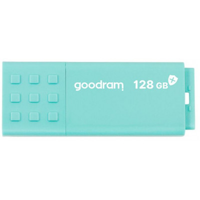USB флеш накопитель Goodram 128GB UME3 Care Green USB 3.2 (UME3-1280CRR11) Винница - изображение 1