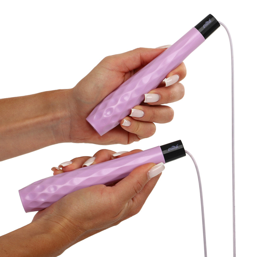 Скакалка з підшипниками J612 3,2 м Вишневе - фото 6