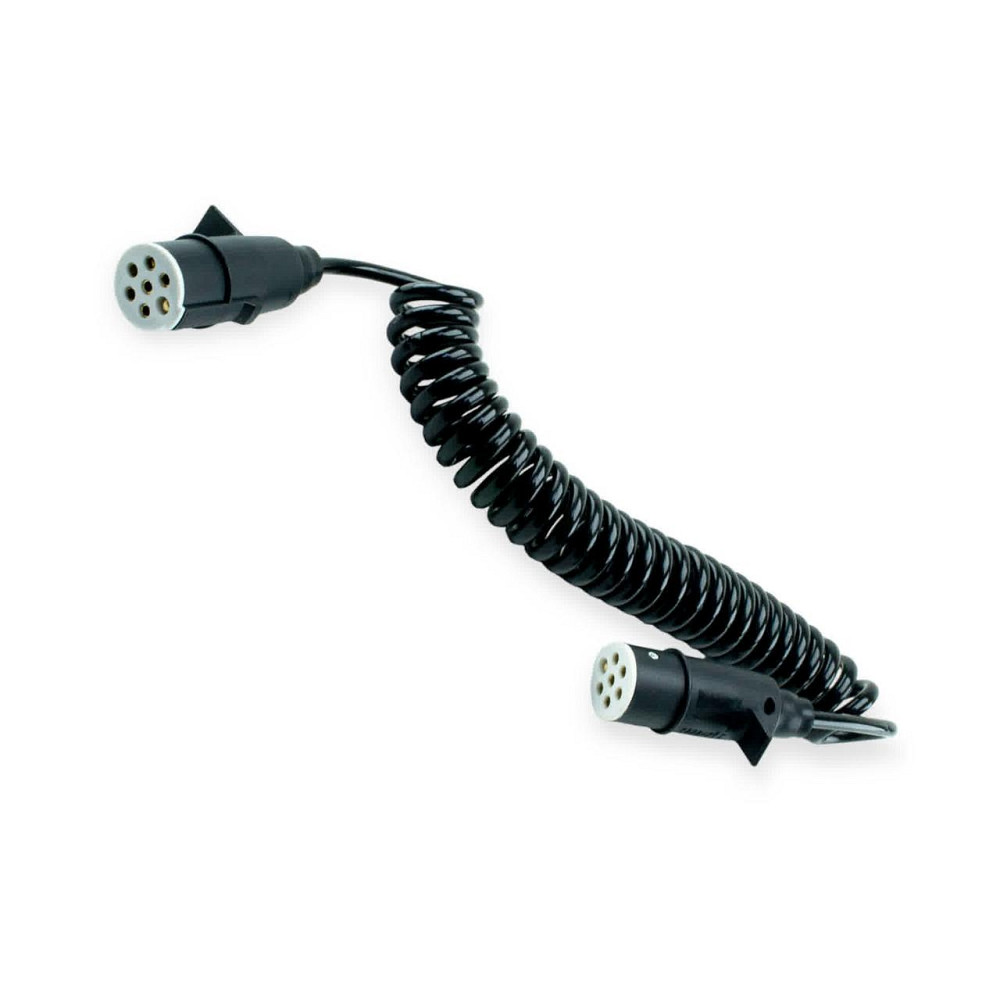 Кабель спіральний для приц. 7 полюс n (гільзапластмасовий) 4,0м електро. Мукачево - фото 1