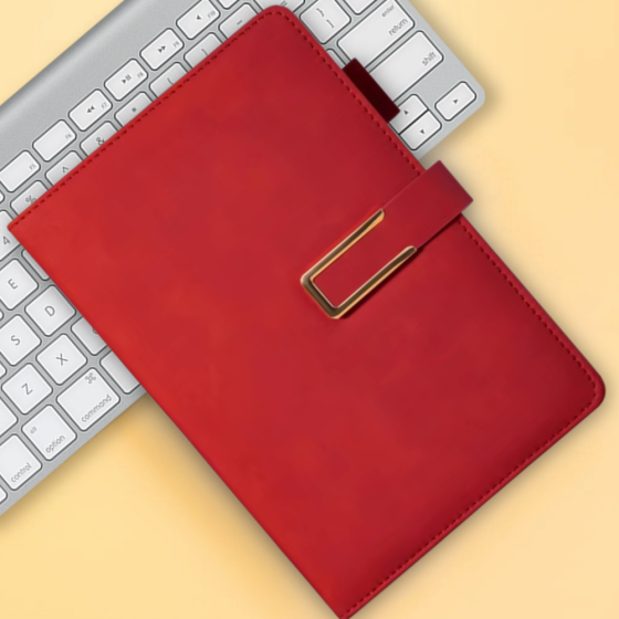 Ежедневник,планер блокнот с ручкой, 100 листов, формат А5,записная книжка,планер в мягкой обложке,красный Каменец-Подольский