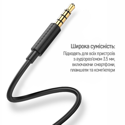 Навушники ColorWay Wired Earphone Blast 2 CW-WD02BK 3,5мм mini-jack чорний Житомир - изображение 9