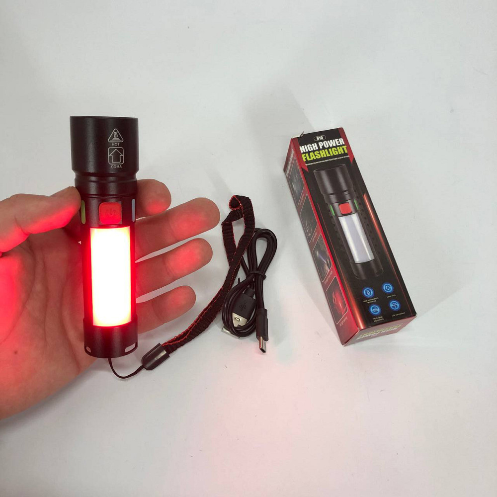 Фонарь уличный ручной, Фонарь для дома с зарядкой от розетки переносной с лед лампой CS-49 Львов - изображение 8