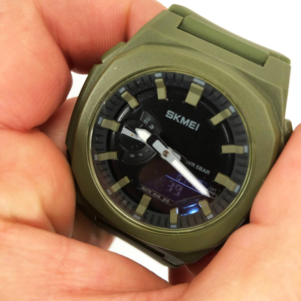 Годинник для кемпінгу та відпочинку SKMEI 2091AGBK, Наручний годинник для армії туризму QR-50 Львів - фото 16