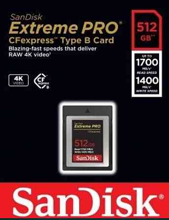 Карта Пам'яті: San Disk CFexpress Tyre B 512Gb. Харків