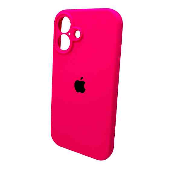 Чохол для смартфона Silicone Full Case AA Camera Protect for Apple iPhone 16 23,Shiny Pink Київ