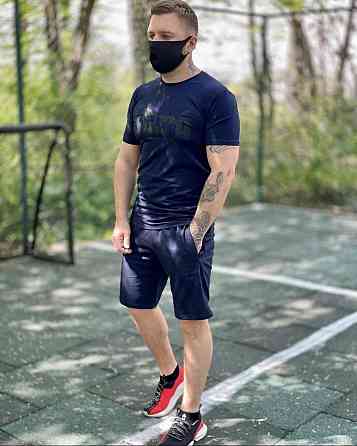 Чоловічий літній спортивний костюм стиль Пума, футболкіна шорти літо Puma ( 25754 ) Харків