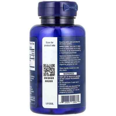 Вітамінно-мінеральний комплекс Life Extension Бромелайн у кишковорозчинній оболонці, 500 мг, Specially-Coa (LEX-12036) Вінниця