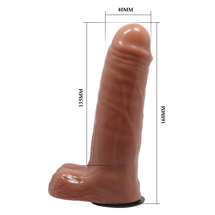 Страпон - Ultra Vibrating Realdeal Penis Strap On 6.2" Sex Aura Київ - фото 2