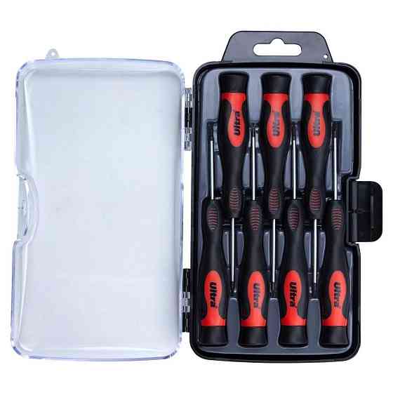 Набір викруток для точних робіт 7шт S2 (шар кейс) ULTRA (4002912) Рівне