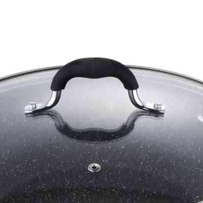 Сковорода MasterPro Home edition, Вок з кришкою, 28 см (BGMP-3289-BK) Вінниця