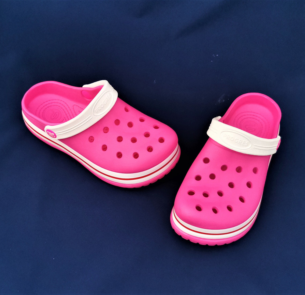 Женские Тапочки CROCS Розовые Кроксы Шлёпки Сланцы (размеры: 41) Днепр - изображение 10