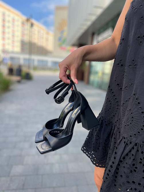 LIRIO Босоніжки жіночі чорні LIRIO L0305/8073-68 літні, натуральна шкіра / Модні босоніжки на п Коломия - фото 7