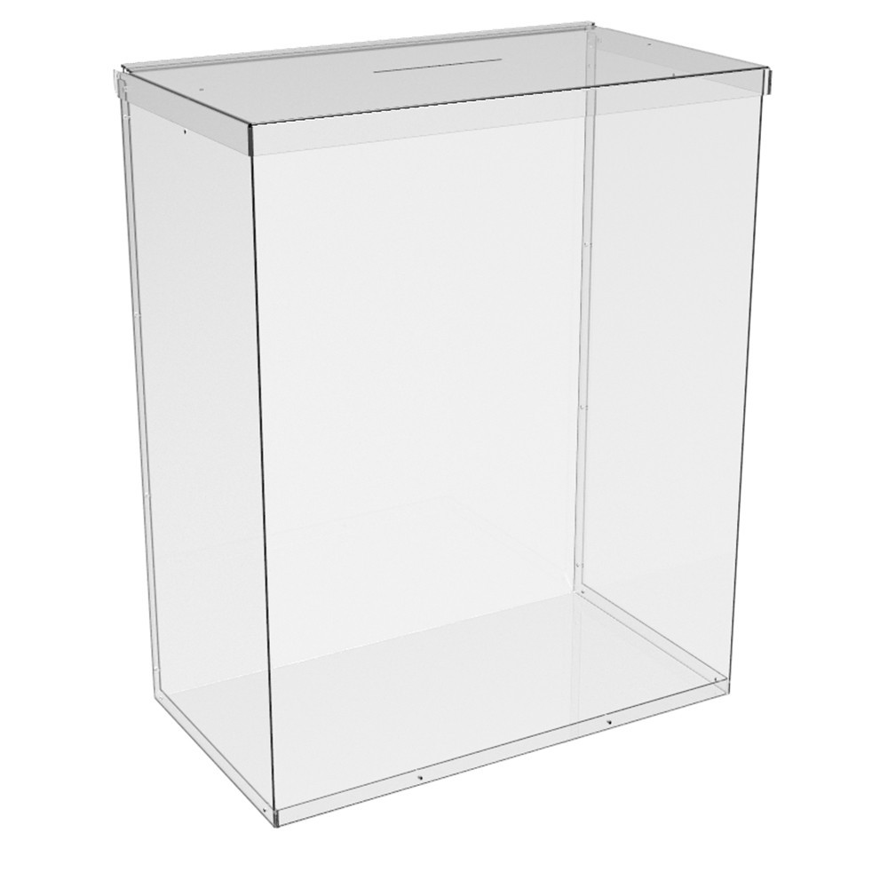 Ящик EKOSTAR без замка для пожертвований и сбора денег 400x225x500. Объем 45 литров Киев - изображение 2