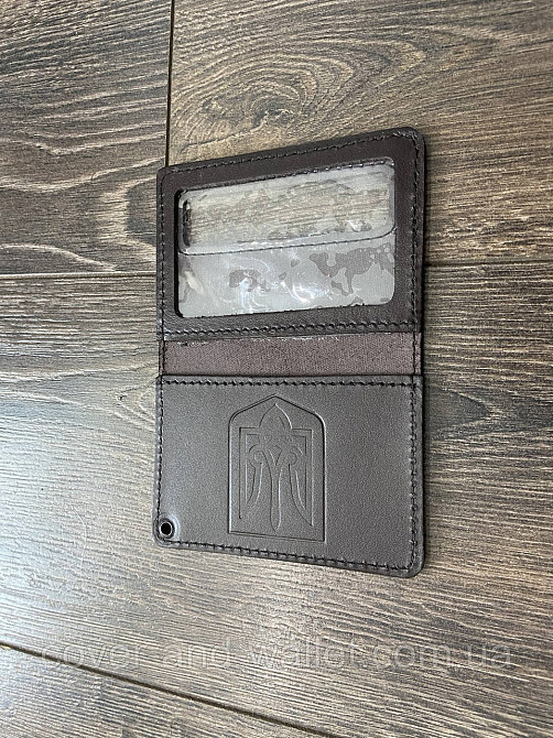 Шкіряна обкладинка на посвідчення Державна кримінальна виконавча служба (на карточку) Київ - фото 7