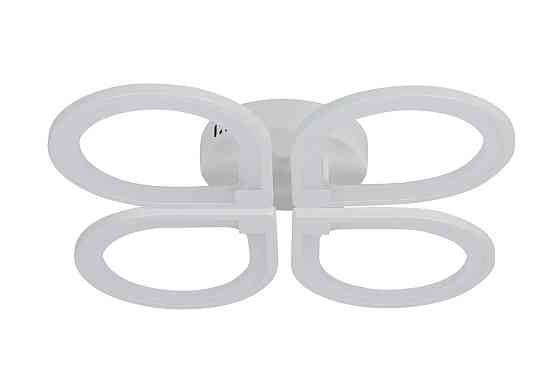 VALESO Люстра стельова світлодіодна VALESO 1143/4, LED 104W, з пультом, Білий Коломыя